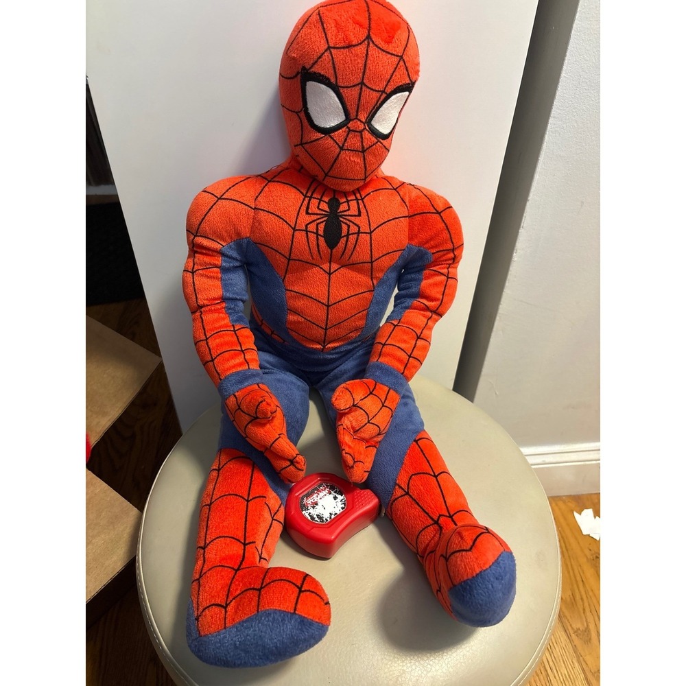 Marvel Spiderman Plush Stuffed Toy Large Posable Doll‎ Kids Gift